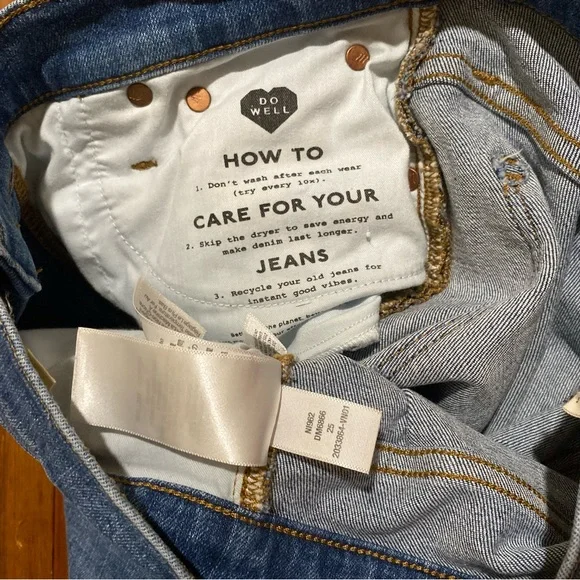 Madewell Mid-Rise Kick Out Jeans size 25 - Picture 5 of 13